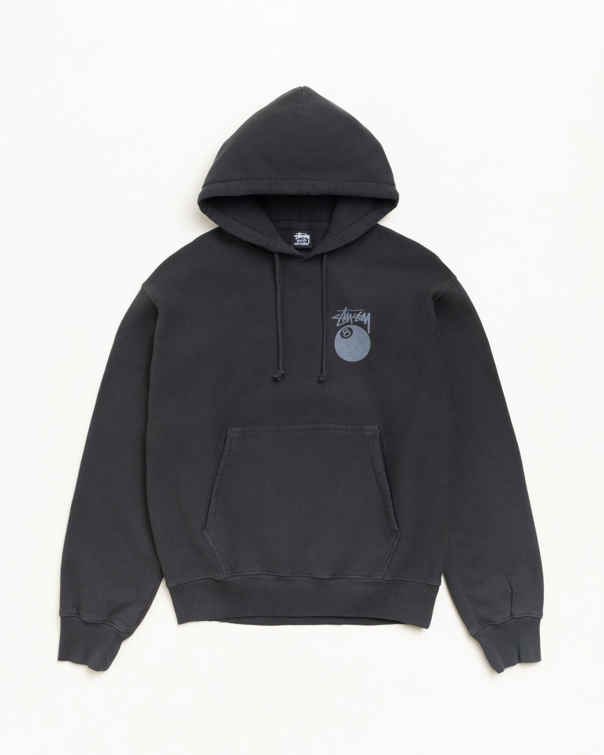 8 BALL HOODIE GARMENT DYED